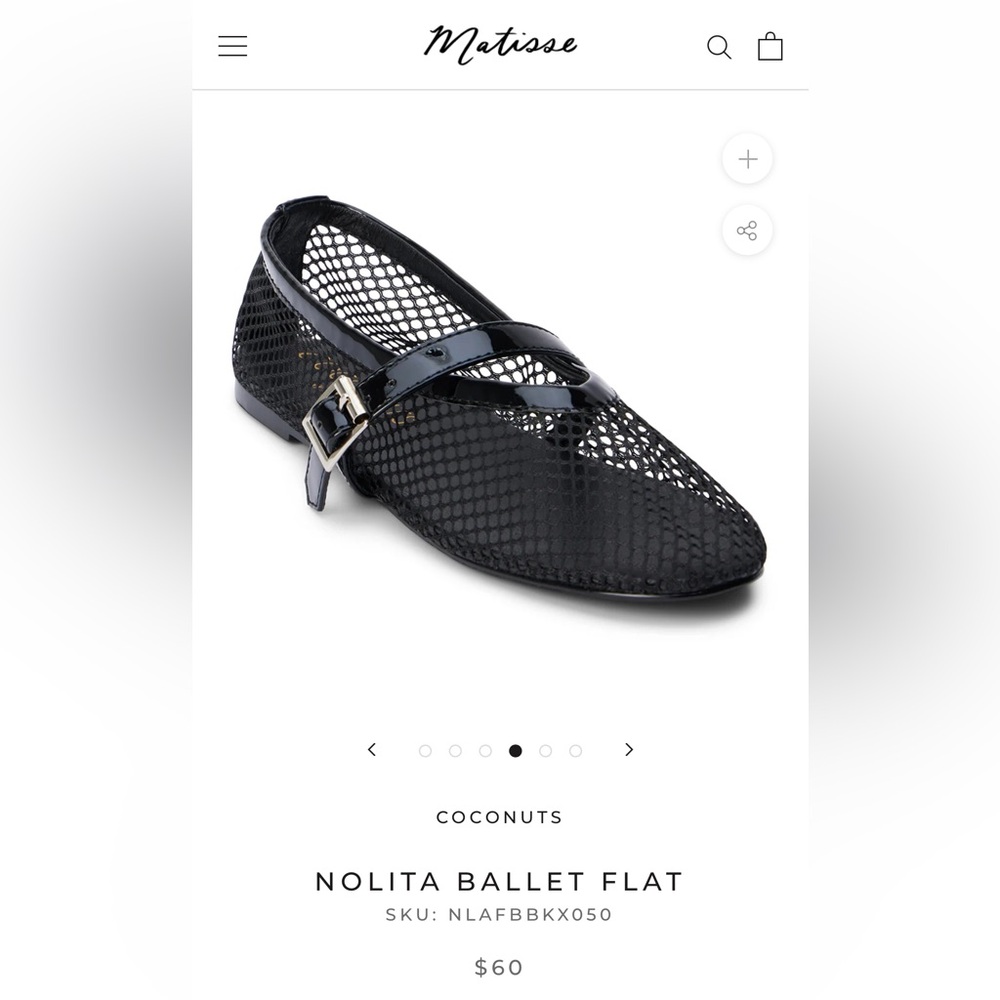 MATISSE FLATS NEW IN BOX!